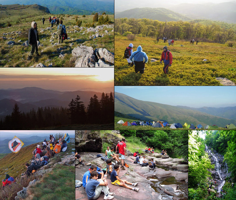 night hiking serbia